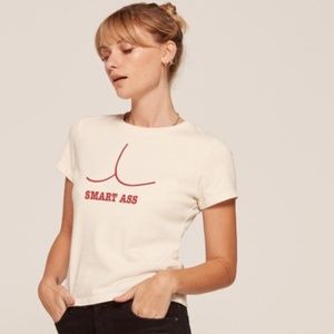 REFORMATION 70'S TEE - SMART ASS S